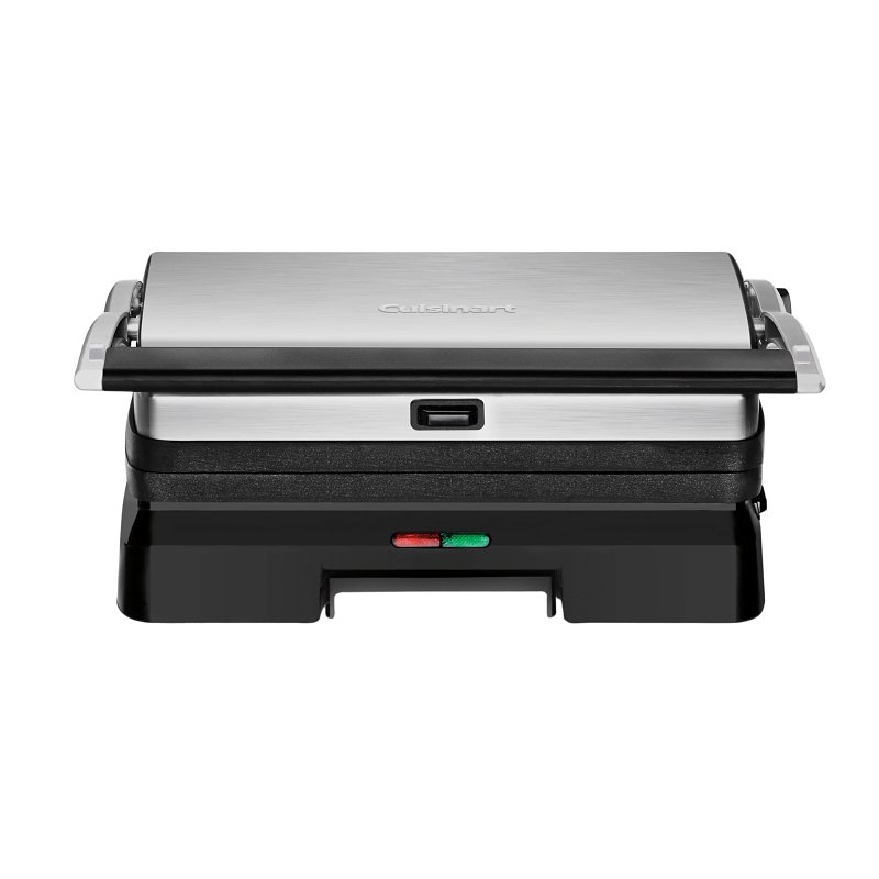 Cuisinart Griddler GR-11NAS Grill and Panini Press, 120 V, Stainless Steel