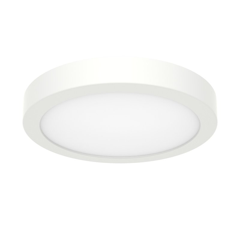 ETI Pivot Series C01169401A Flush Ceiling Light, 120 V, 22 W, LED Lamp, 1800 Lumens, 3000, 4000, 5000 K Color Temp