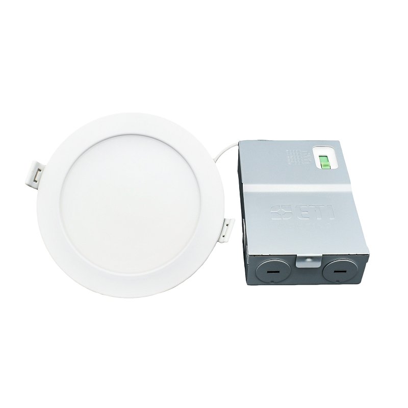 ETI Altair Series 63322101 Canless Downlight, 10 W, 120 V, 1-Lamp, LED Lamp