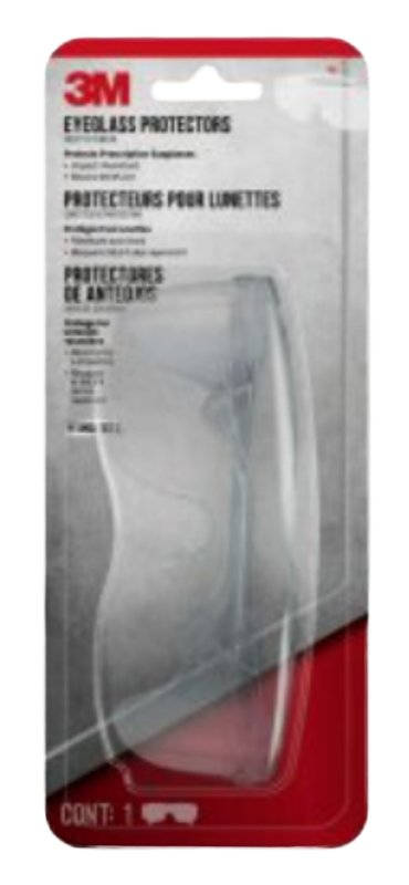 3M 47030-WV6 Eyeglass Protector, Anti-Scratch Lens, Clear Frame