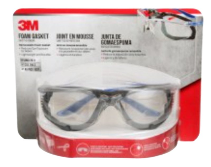 3M 7100115673 Performance Eyewear, Scratch-Resistant Lens, Blue Frame, UV Protection: Yes