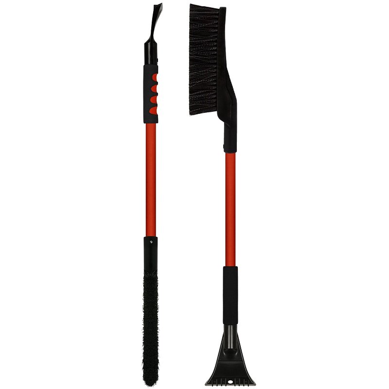SM Arnold 25-668 Snow Brush with Scraper, 35 in L Handle