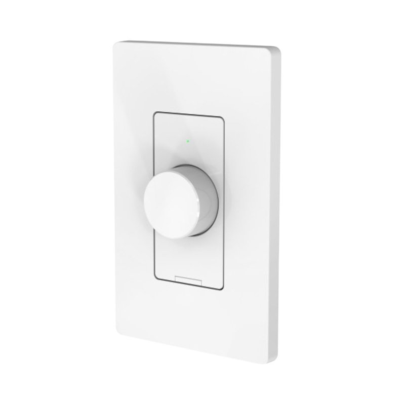 Feit Electric DIM/ROTARY/WIFI Dimmer Switch, 120 VAC, 600 W, CFL, Incandescent, LED Lamp, White
