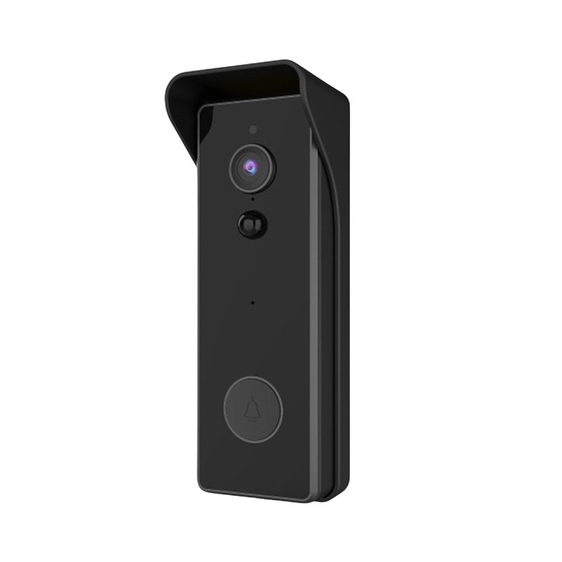 Feit Electric CAM/DOOR/WIFI/BAT Smart Doorbell Camera, Battery, 140 deg Viewing, Night Vision: 30 ft, White