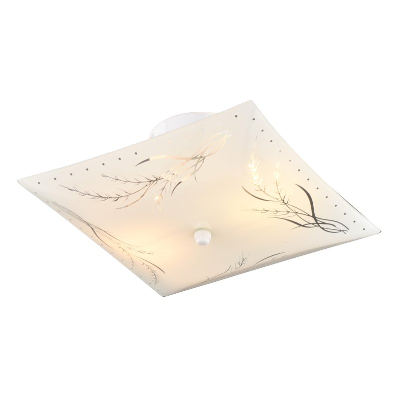 Boston Harbor F98WH02-1266-3L Ceiling Light Fixture, 0.5 A, 120 V, 60 W, 2-Lamp, A19 or CFL Lamp, Metal Fixture