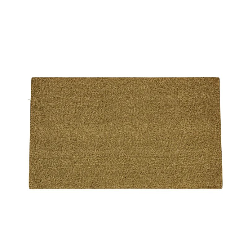 Fanmats 58771 Blank Door Mat, 30 in L, 18 in W, Natural Coir Surface, Tan