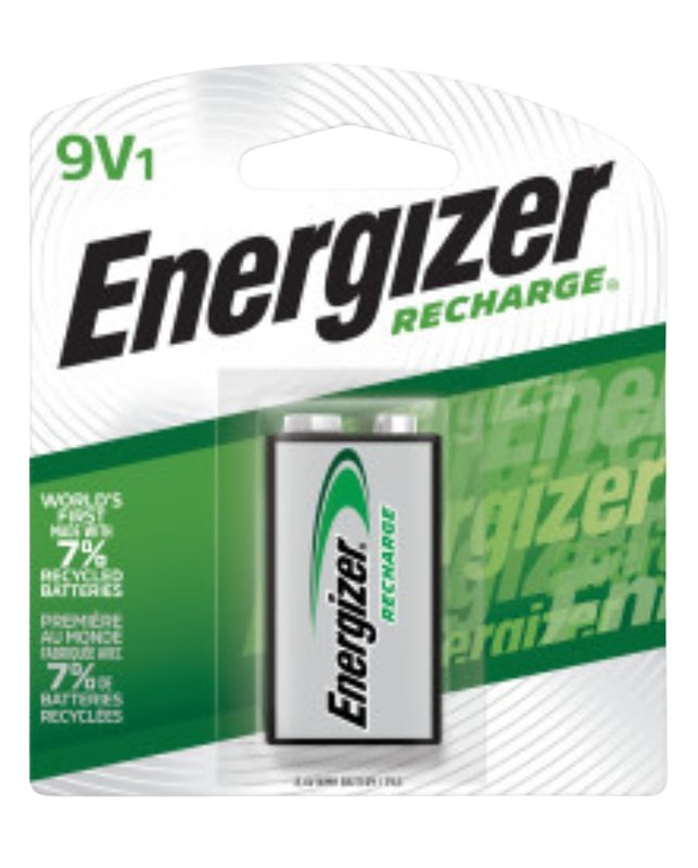 Energizer NH22NBP Battery, 1.2 V Battery, 175 mAh, Nickel-Metal Hydride, Rechargeable: Yes, Green/Silver