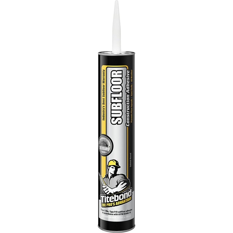 Titebond 5492 Subfloor Adhesive, Light Tan, 28 oz Cartridge