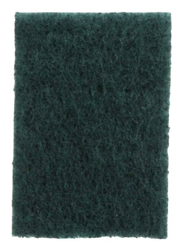 Scotch-Brite 96 Scouring Pad, 9 in L, 6 in W, Green