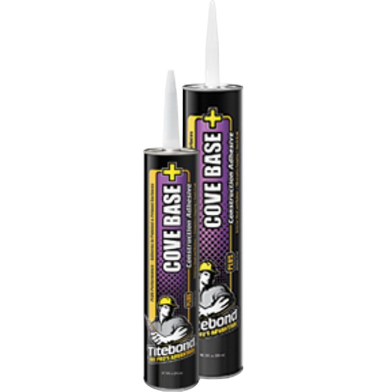 Titebond 3401 Cove Base Adhesive, Beige, 10.5 oz Cartridge