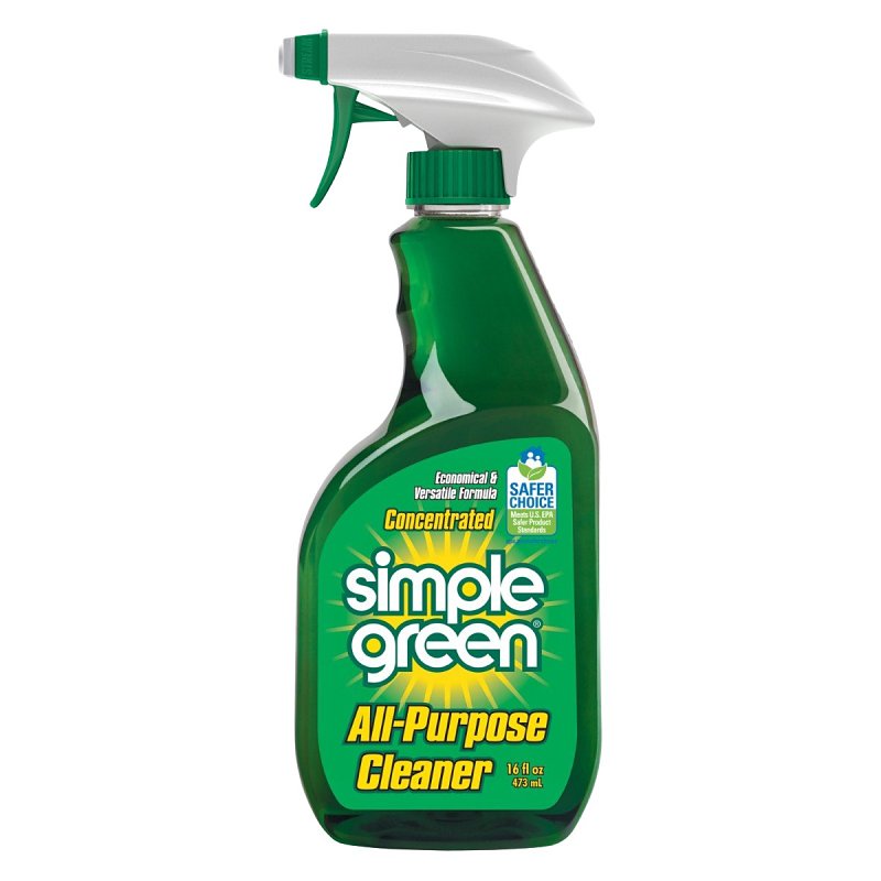Simple Green 2710001213002 All-Purpose Cleaner, 16 oz Spray Bottle, Liquid, Sassafras, Green