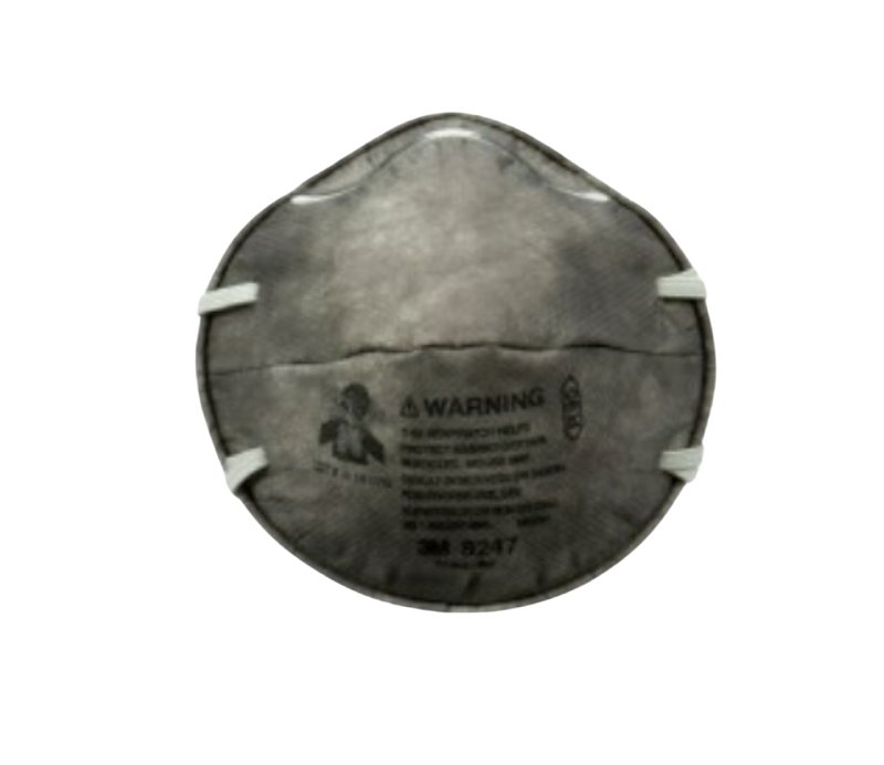 3M TEKK Protection 8247HA1-C Disposable Non-Valved Odor Respirator