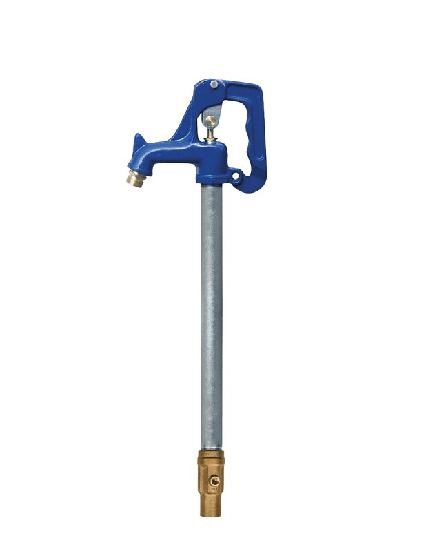 Simmons 900 Series 906 Yard Hydrant, 8 ft OAL, 3/4 in Inlet, FNPT Inlet, 3/4 in Outlet, Male Thread Outlet