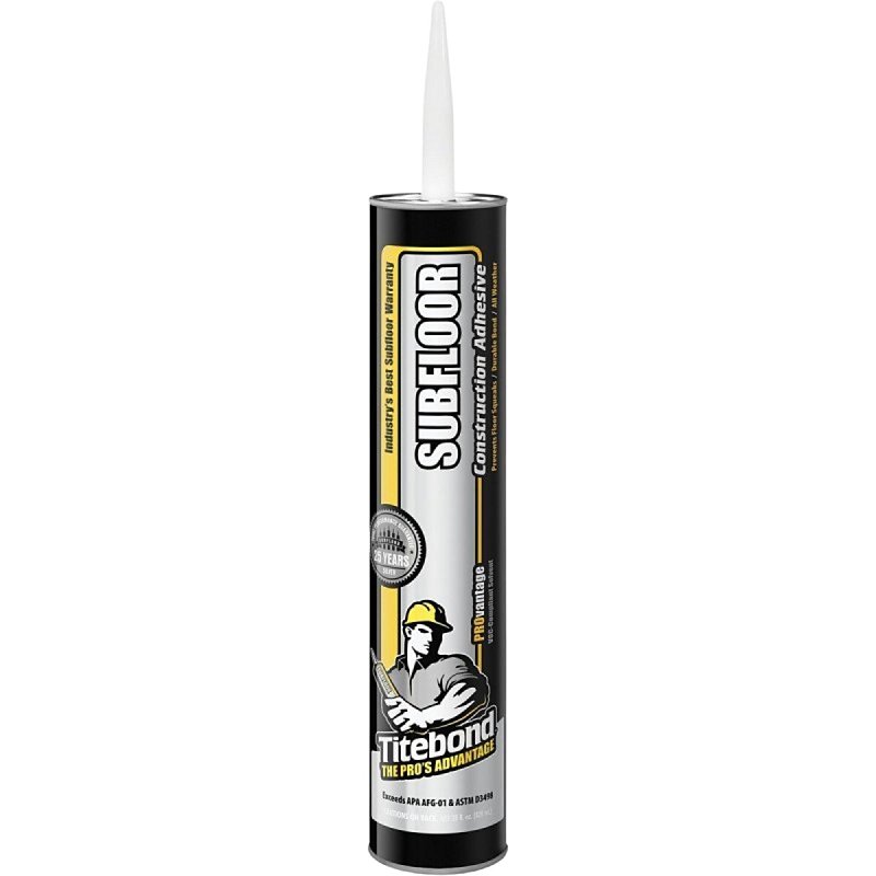Titebond PROvantage 5481 Subfloor Adhesive, Beige, 10 oz Cartridge