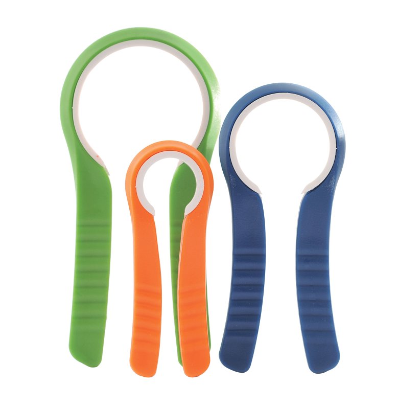 Norpro 564 Jar Opener Set, Plastic, Multi-Color