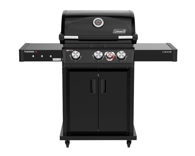 Coleman TH-330BBQ Grill Temperature Control, Stainless Steel