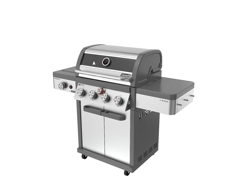Coleman TH-430BBQ Grill Temperature Control, Stainless Steel