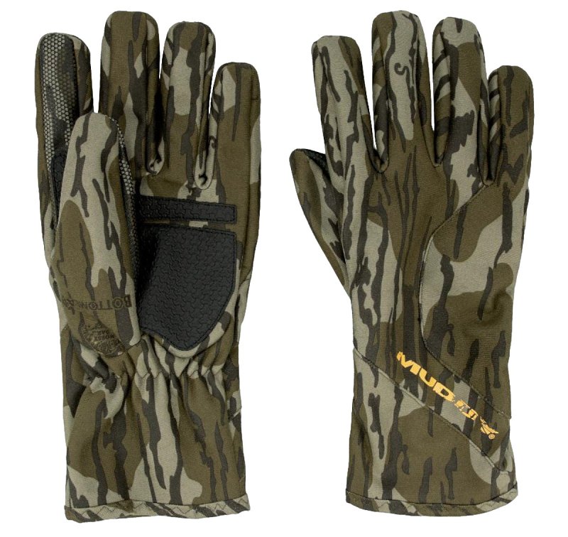 Muddy TRX Series MS-GLV-MOB-M Gloves, Men's, M, Tech-Touch Thumb, Elastic Wrist Cuff, Polyurethane/TPU