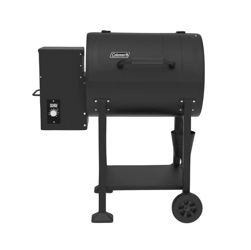 Black 690‑sq‑in Two‑Wheel Pellet Grill – Portable Outdoor Cooking Master