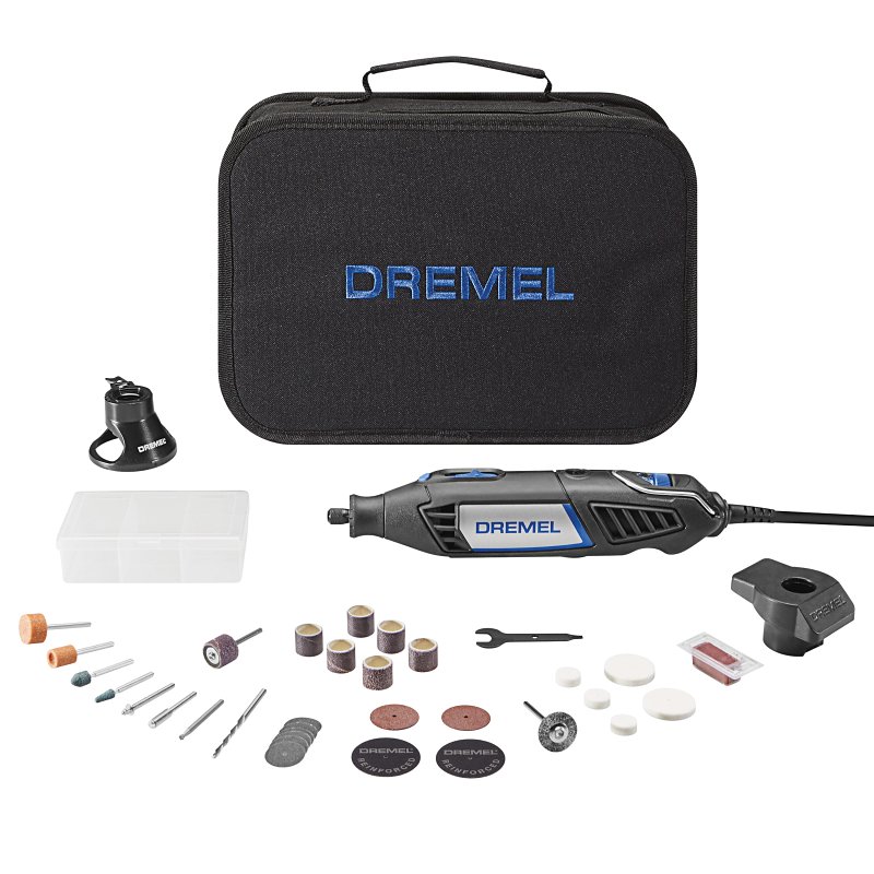 Dremel 4000-2/30 Corded High Performance Rotary Tool Kit With Accessories, Attachments, & Carrying Case