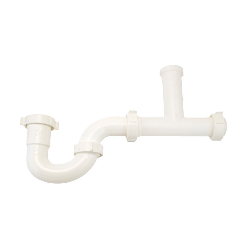 Rectorseal 97402 Trap with Tee, 1-1/2 in, Threaded, PVC