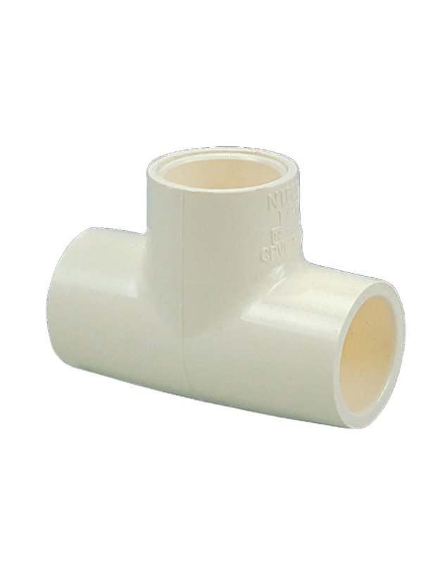 Nibco T00100J Pipe Elbow, 1/2 in, Slip-Joint, 90 deg Angle, CPVC, White