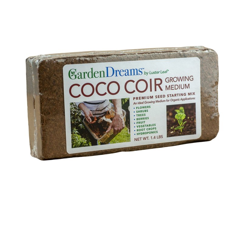 luster leaf Garden Dreams 1250 Coco Coir, 1.4 lb