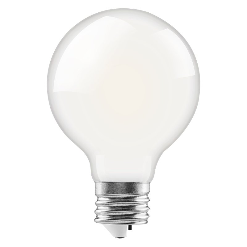 LED G25 5‑CCT Selectable 60W Equivalent – Energy‑Saving Flicker‑Free Bulb