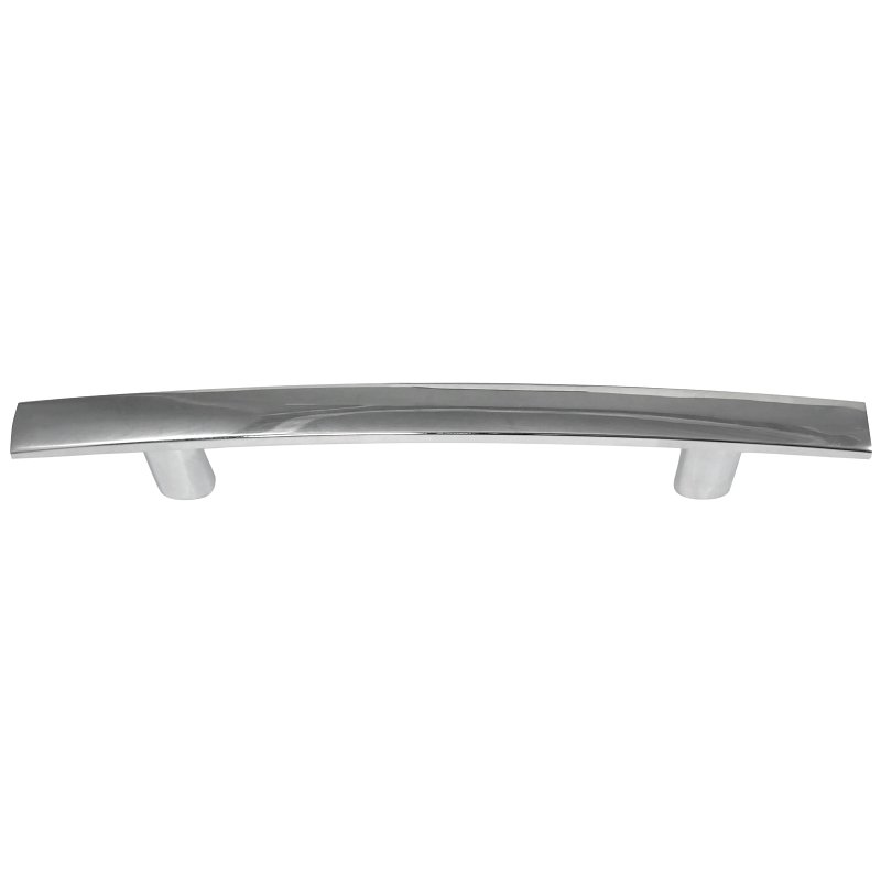 Laurey Contempo Series 55826 Cabinet Pull, 157 mm L Handle, 27 mm H Handle, Zinc, Polished Chrome