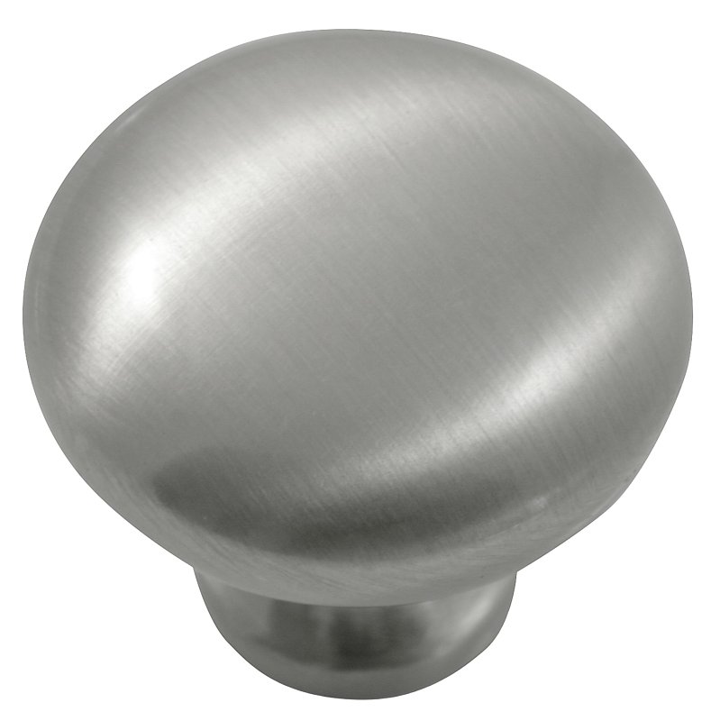 Lauréy 59901 Cabinet Knob, Brushed Satin Nickel, 1-1/4 in (10-Pack)