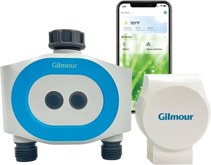 Dual Spigot Smart Timer for Lawn & Garden – 867006-1001