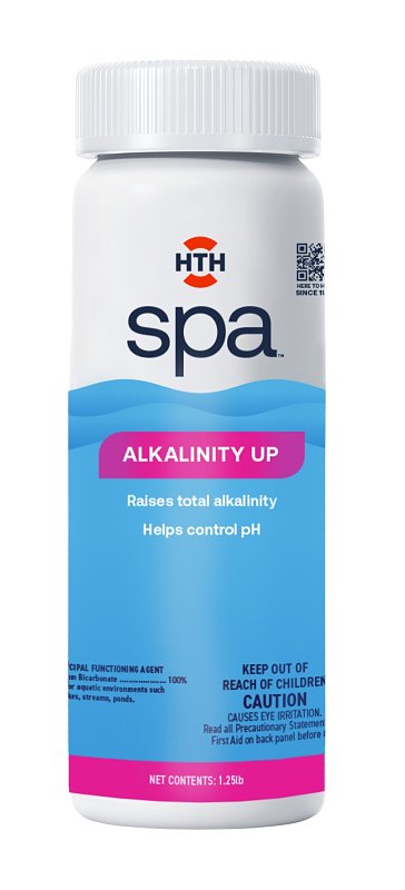HTH spa 86131 Alkalinity Up, 1.25 lb, Powder