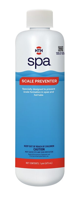 HTH Spa 86245 Scale Preventer, 1 pt, Liquid