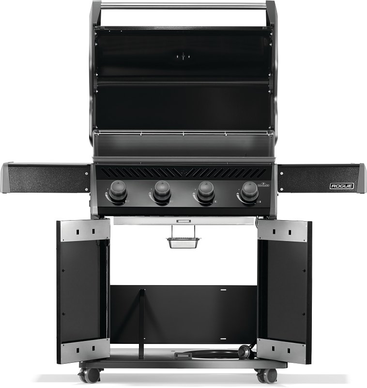 Napoleon Rogue 525 Series R525NK-2-SS Gas Grill, 48,000 Btu/hr BTU, Natural Gas, 4-Burner, Smoker Included: Yes