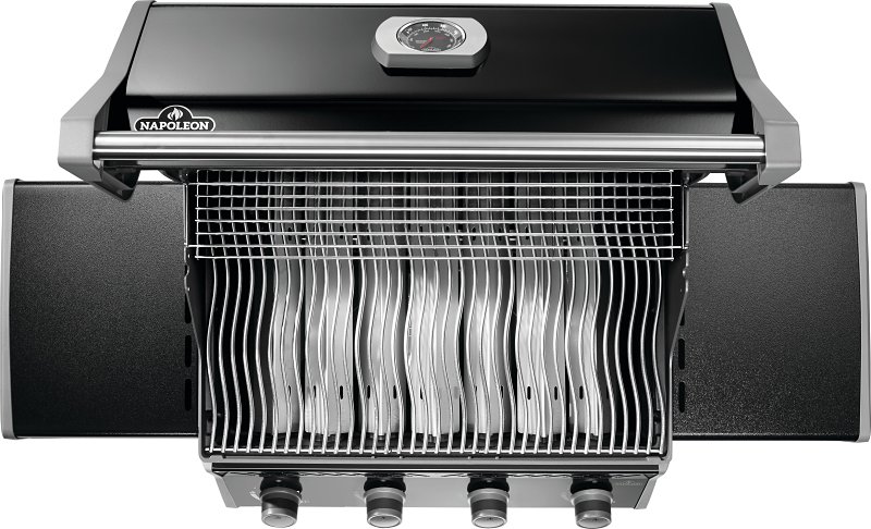Napoleon Rogue 525 Series R525NK-2-SS Gas Grill, 48,000 Btu/hr BTU, Natural Gas, 4-Burner, Smoker Included: Yes