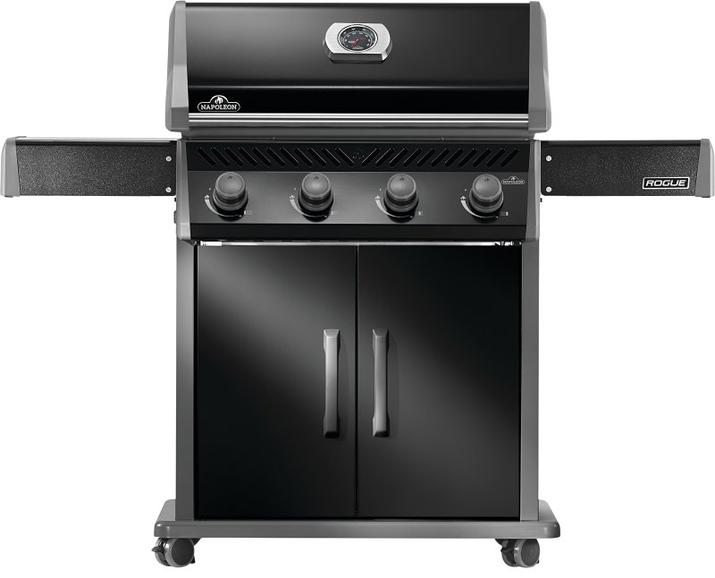 Napoleon Rogue 525 Series R525NK-2-SS Gas Grill, 48,000 Btu/hr BTU, Natural Gas, 4-Burner, Smoker Included: Yes
