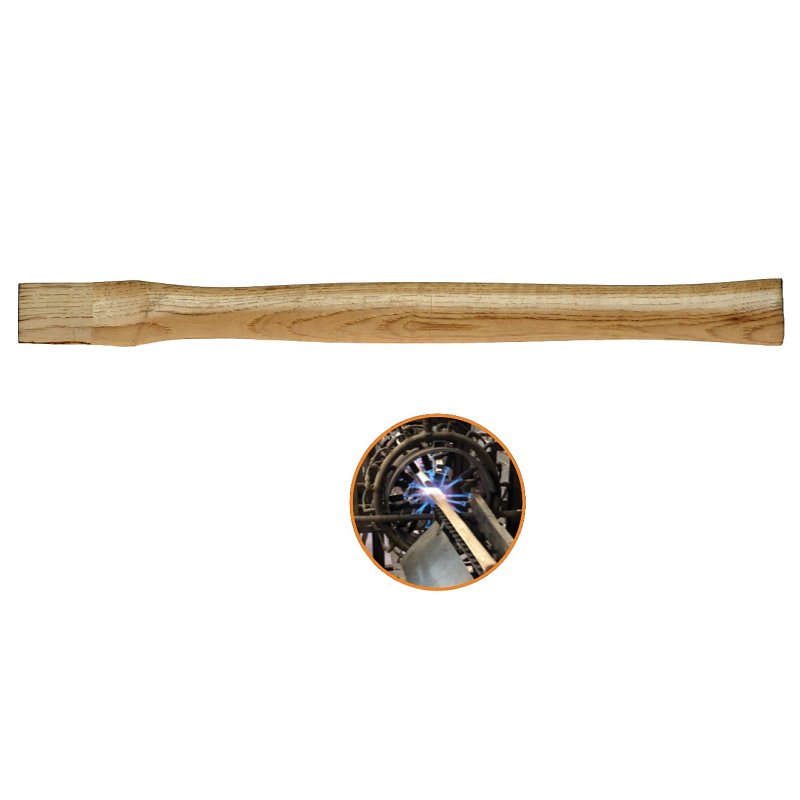 Link Handles 65701 Hammer Handle with Wedge and Rivet, 14 in L, Wood, For: 1-1/2 to 2-1/2 lb Engineer's Hammer