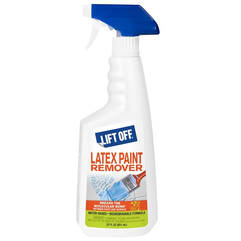 Motsenbocker's Lift Off 413-01 Latex Paint Remover, Liquid, Clear, 22 oz Bottle