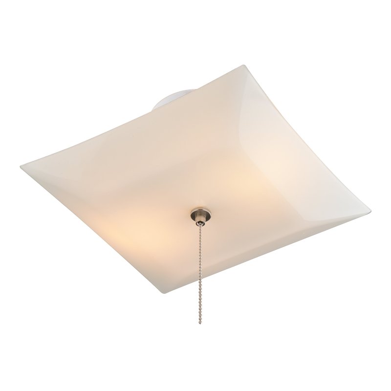 Boston Harbor Two‑Light Pull‑Chain Ceiling Light – 120V A19/CFL Compatible, 60W