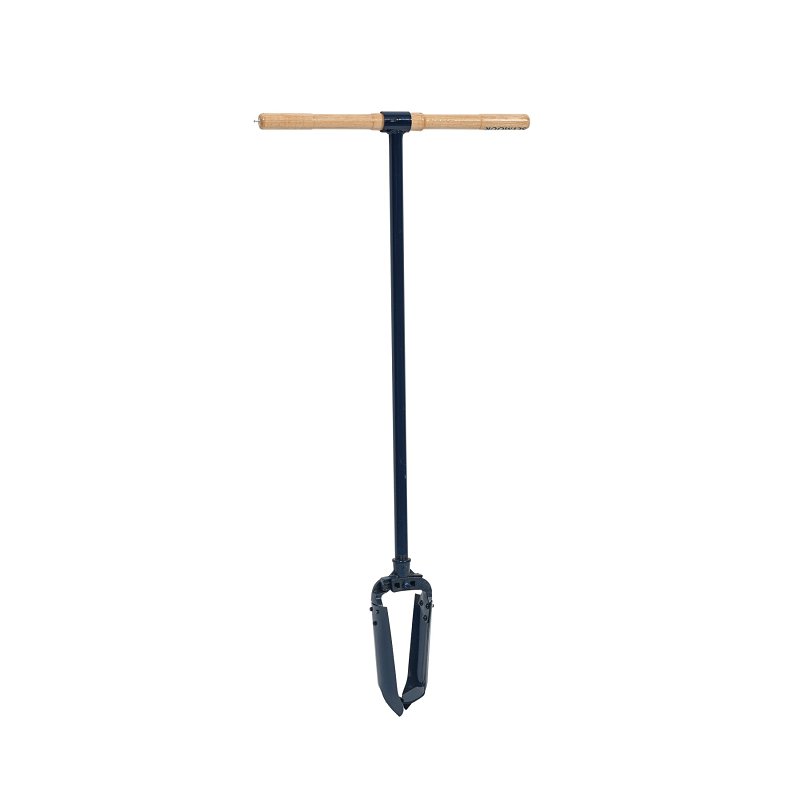 Seymour 21326 Iwan Adjustable Auger, Riveted Blade, Steel Blade, Hardwood Handle, T-Shaped Handle, 47 in OAL
