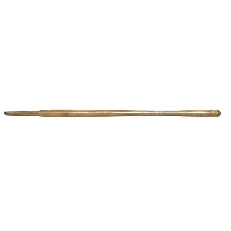 Link Handles 66628 Floral Shovel Handle with Shoulder, 1-7/16 in Dia, 42 in L, Ash Wood, Clear, For: Hollowback Shovels