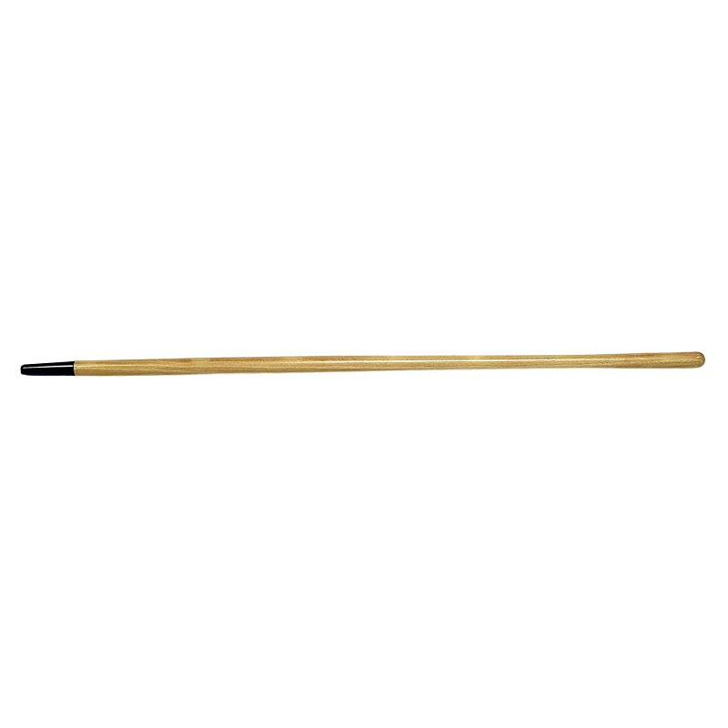 Link Handles 66631 Hoe and Scraper Handle with Ferrules, 1-3/8 in Dia, 54 in L, Ash Wood, Clear