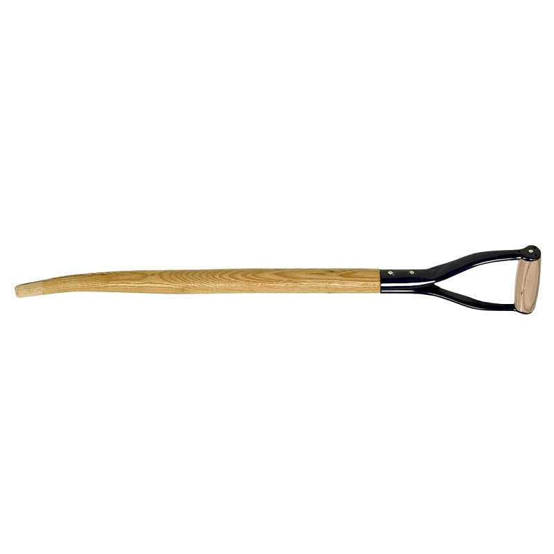 Link Handles 66702 Shovel Handle, 1-1/2 in Dia, 30 in L, Ash Wood, Clear, For: Razor Back and Razor-Lite Shovels