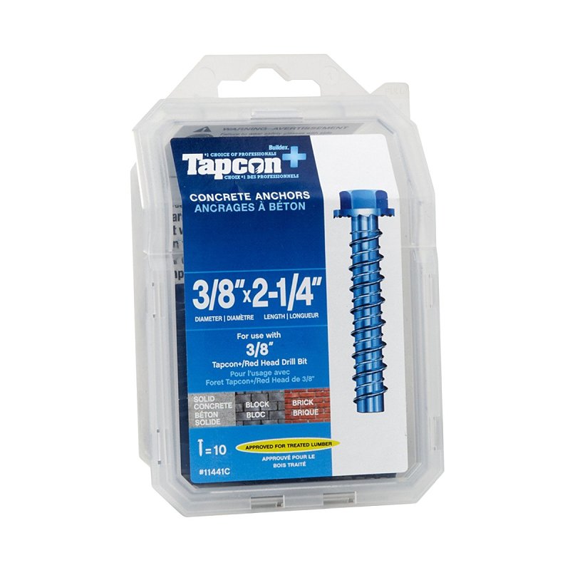 Heavy-Duty Concrete Anchor Sleeve 3/8" x 2-1/4" – Secure Fastening Solution