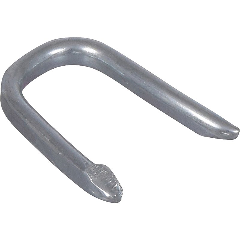 Hillman 122662 Double Point Staple, 1/2 in L, Galvanized Steel