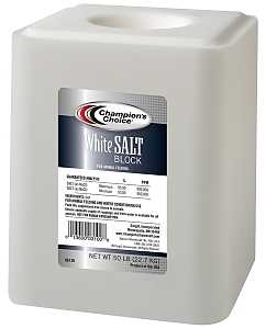 Cargill 100012578 Series Salt Block, White, 50 lb