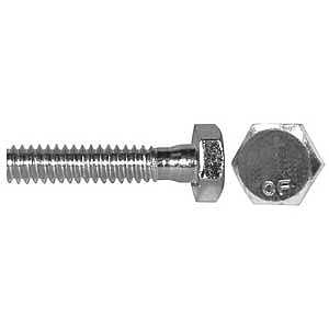 Reliable HBS3834MR Hex Bolt, 3/8-16 Thread, 3/4 in OAL, Stainless Steel, Coarse, Partial Thread