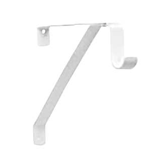 Knape & Vogt RP-0043-WT Shelf and Rod Bracket, 150 lb, Steel