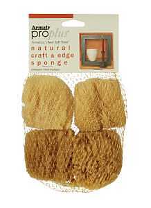 Armaly ProPlus 15204 Faux Artist Sea Sponge, Economical, Reusable, Beige, Natural