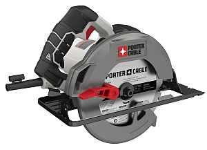 Porter-Cable PCE300 Circular Saw, 15 A, 7-1/4 in Dia Blade, 45 deg Bevel, 5/8 in Arbor